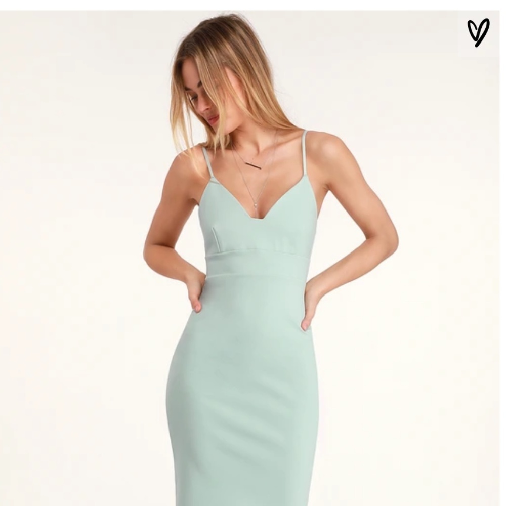 Lulu's Bodycon Midi Dress